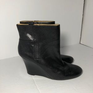 Shoes | Nine West Wedge Booties | Poshmark